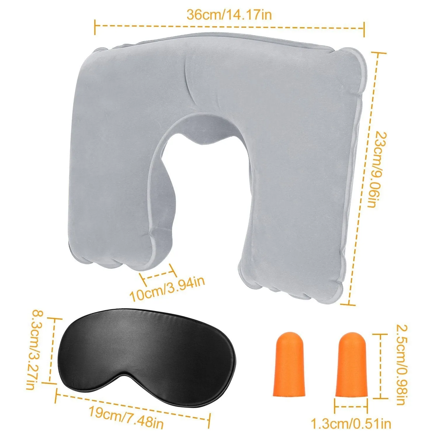 Travel Pillow Inflatable U Shape Neck Pillow