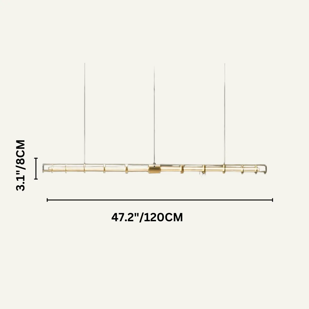 TUBE Linear Modern Chandelier