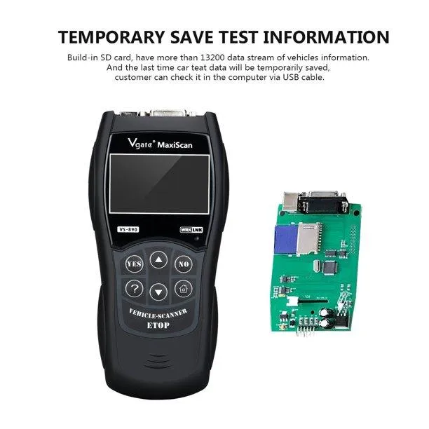 Universal Car Fault Reader Code Scanner Diagnostic Tool OBD 2 SCAN Reset Tool