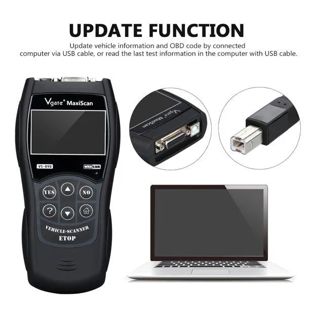 Universal Car Fault Reader Code Scanner Diagnostic Tool OBD 2 SCAN Reset Tool