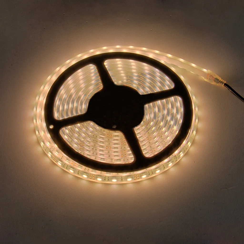 Waterproof Flexible Light Strip - IP68 - 12V - 3000K Warm White