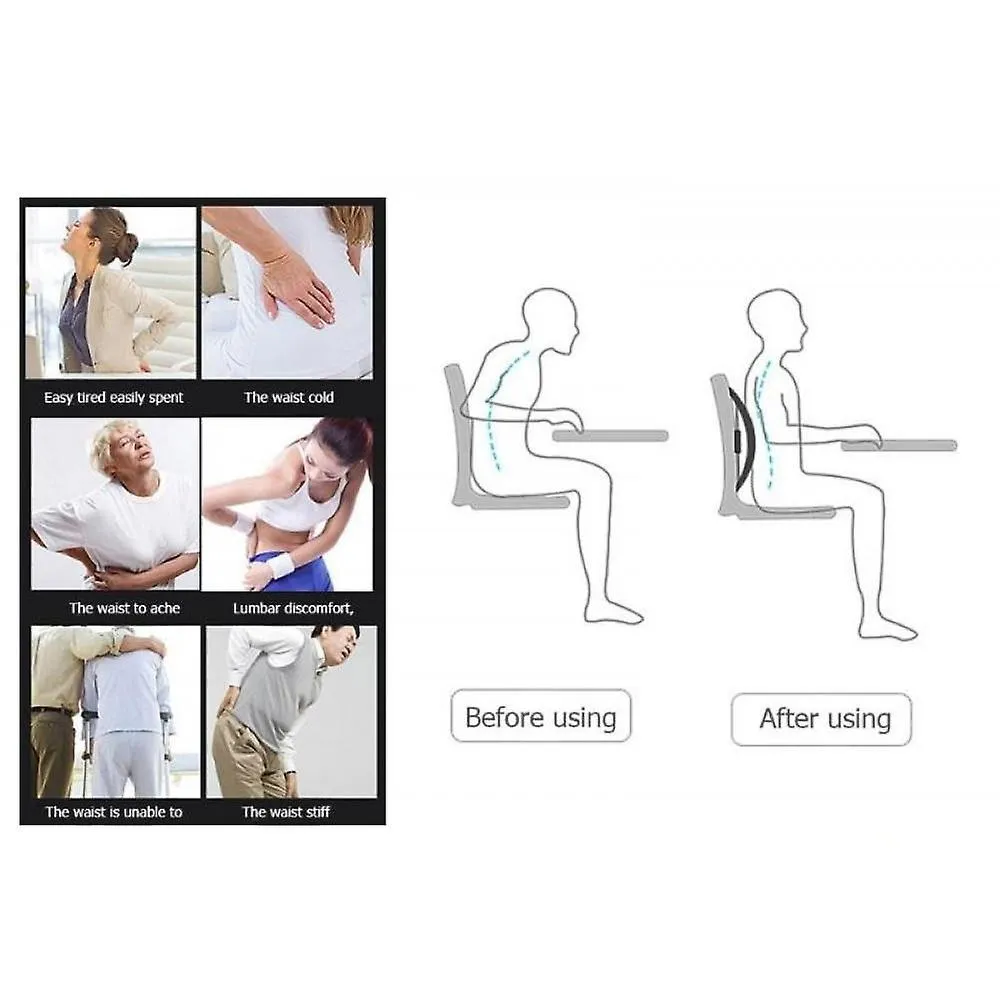 White-green Back Massager Stretcher Equipment Massage Tools Massageador Magic Stretch Fitness Lumbar Support Relaxation Spine Pain Relief