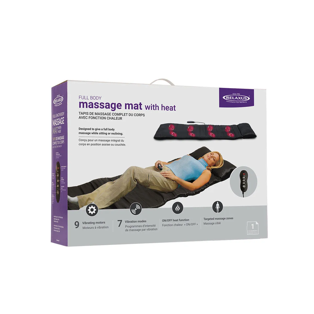 Wholesale Full Body Vibration Massage Mat with Heat