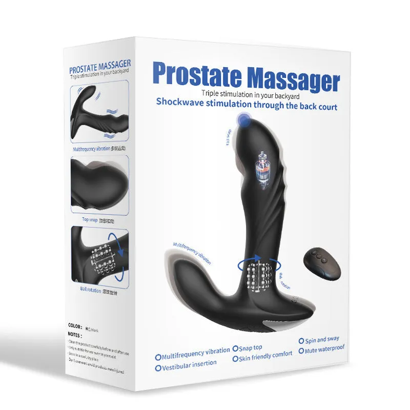 Wireless Remote Control 7 Frequency Vibrating Prostate Massager