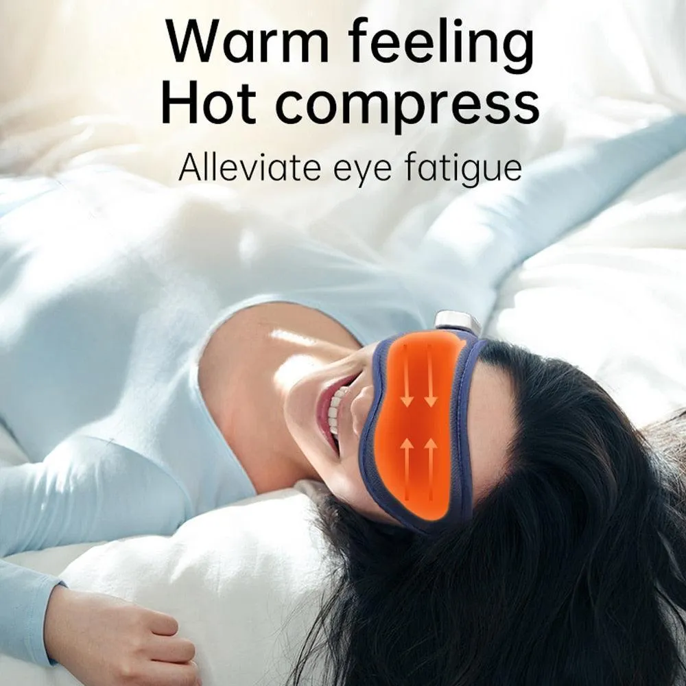 Wireless Smart 3D Eye Massager with Cooling & Heat Eye Mask Vibration