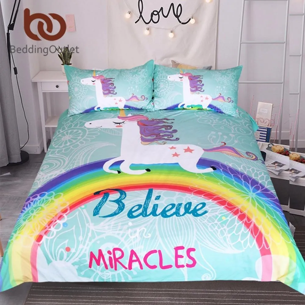 Wonder Unicorn Bed Set
