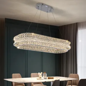 YLK Knani Creative Crystal Chandelier For Dining Room Luxury Home Decor Hanging Lamp