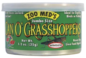 Zoo Med Can O Grasshoppers 1.2 oz.