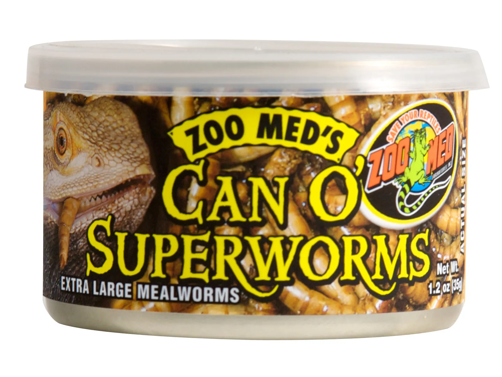 Zoo Med Can O Superworms 1.2 oz.