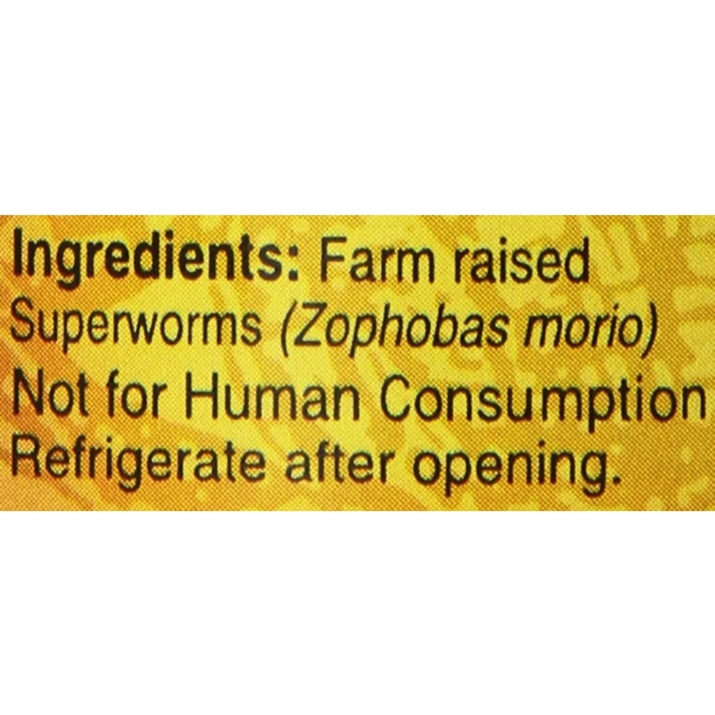 Zoo Med Can O' Superworms Reptile Food & Treat (1.2 oz)