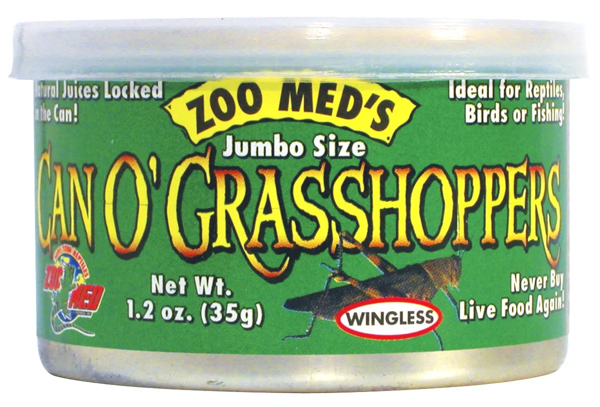 Zoo Med Can Of Grasshopper Extra Large 1.2 oz.